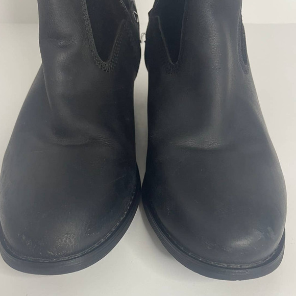 Sterling River Women's Western Cowgirl Black Ankle Boots Size 7.5 - Picture 3 of 12